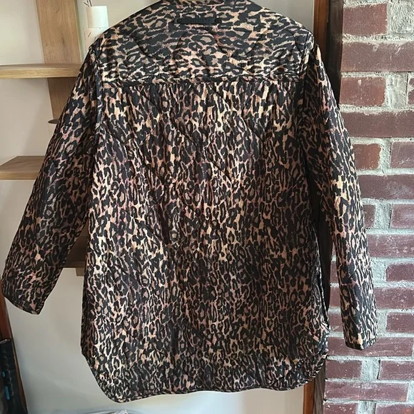 All Saints • Phyllis Reversible Leopard Print Jacket - Picture 7 of 7